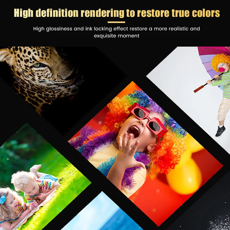 Wholesale High Glossy Photo PaperBy Sheet Inkjet Printing Photo Paper