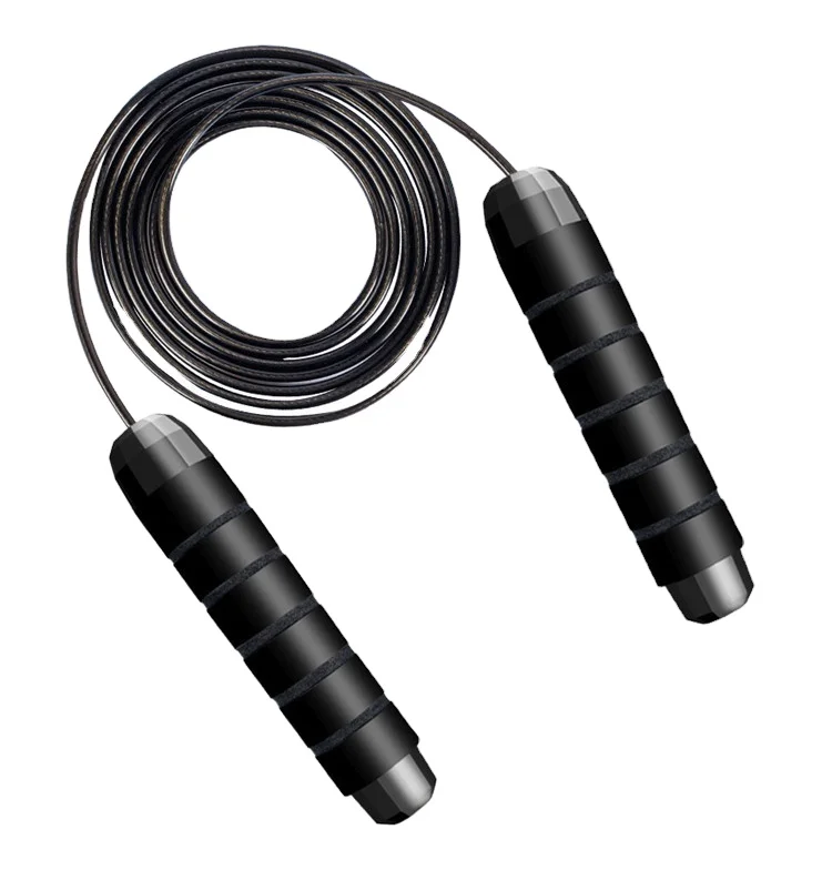 New Design Steel Wire adjustable Fitness Sports handle Jumping Skipping Rope