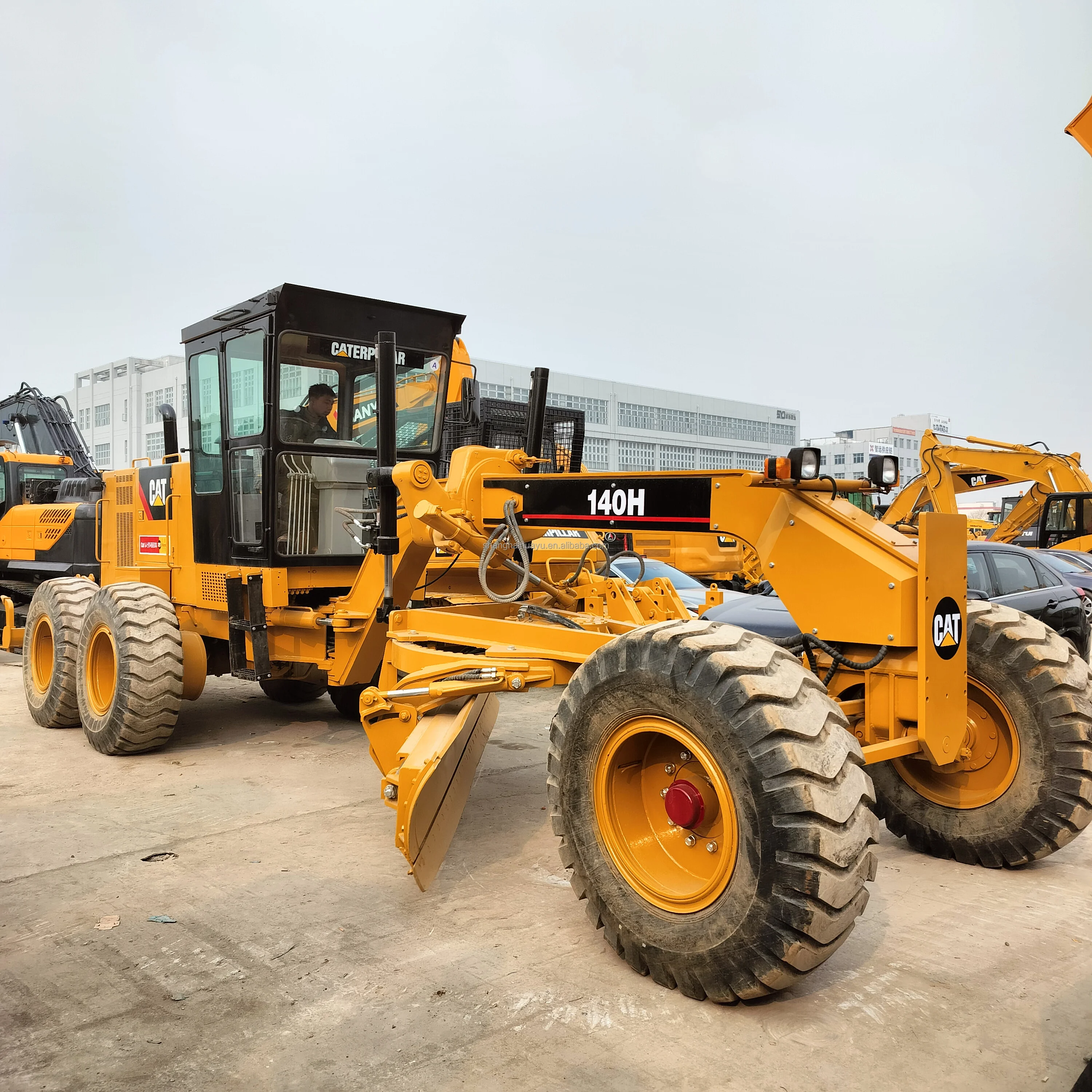 Used Caterpillar Engine Brand 14H Motor Grader 140G Motor Grader with Pump Core Components Included USA Grader 140G