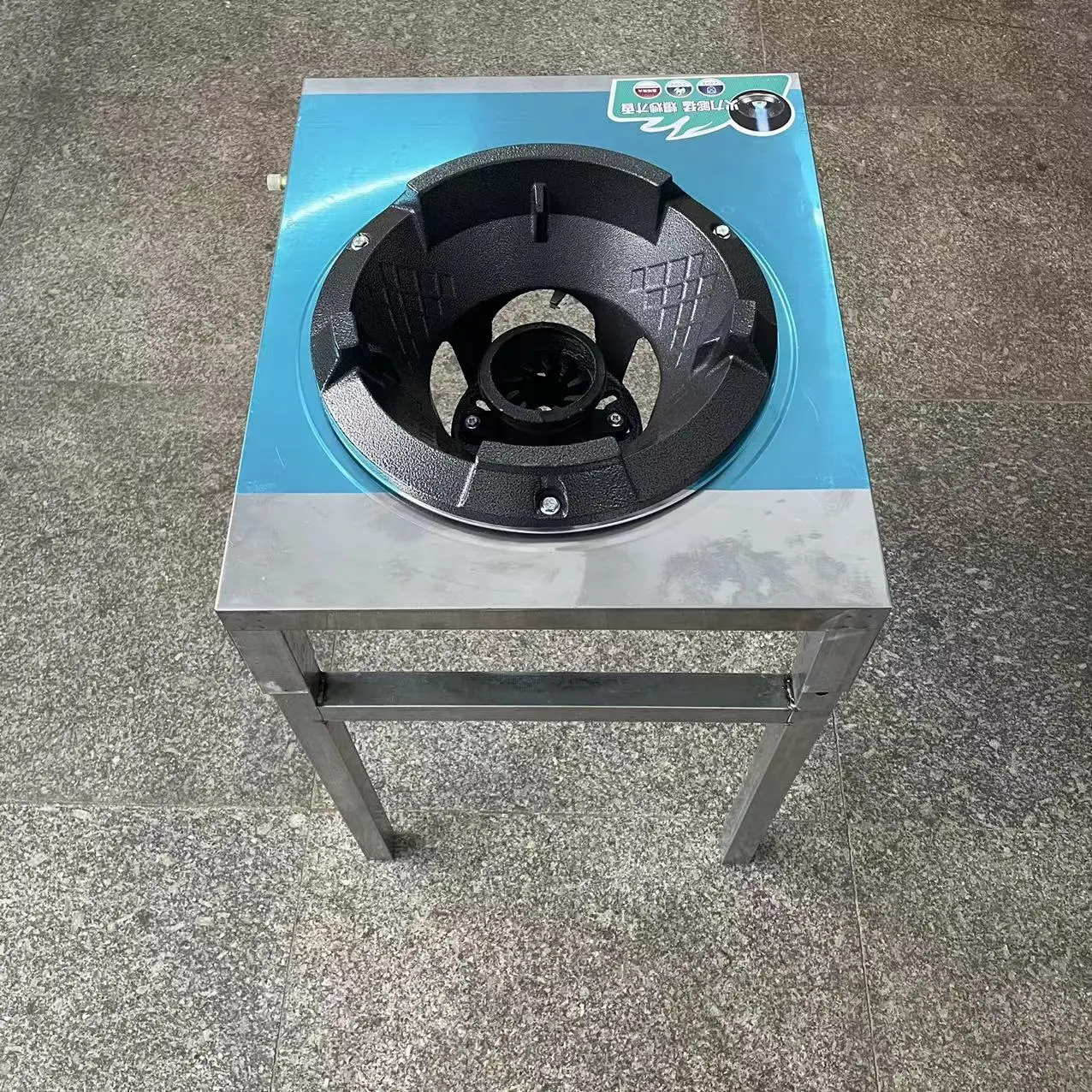 Маленькая распылительная Стойка Печи высокого давления газовая горелка