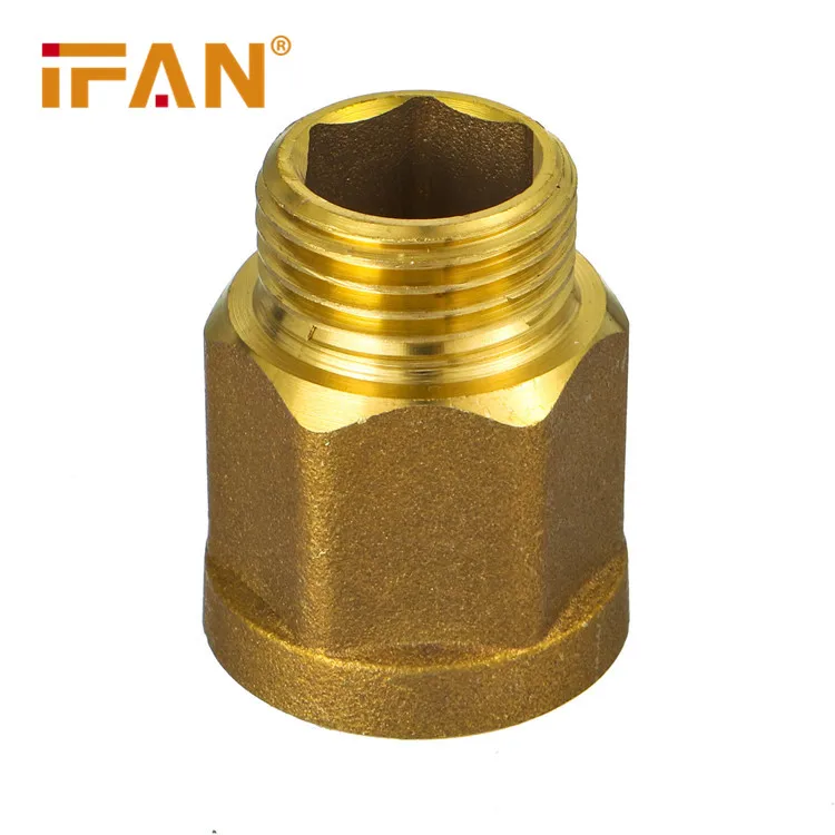 IFAN Plumbing Materials 15MM Male Adapter Threaded Coupling Copper Brass Plumbing Fittings