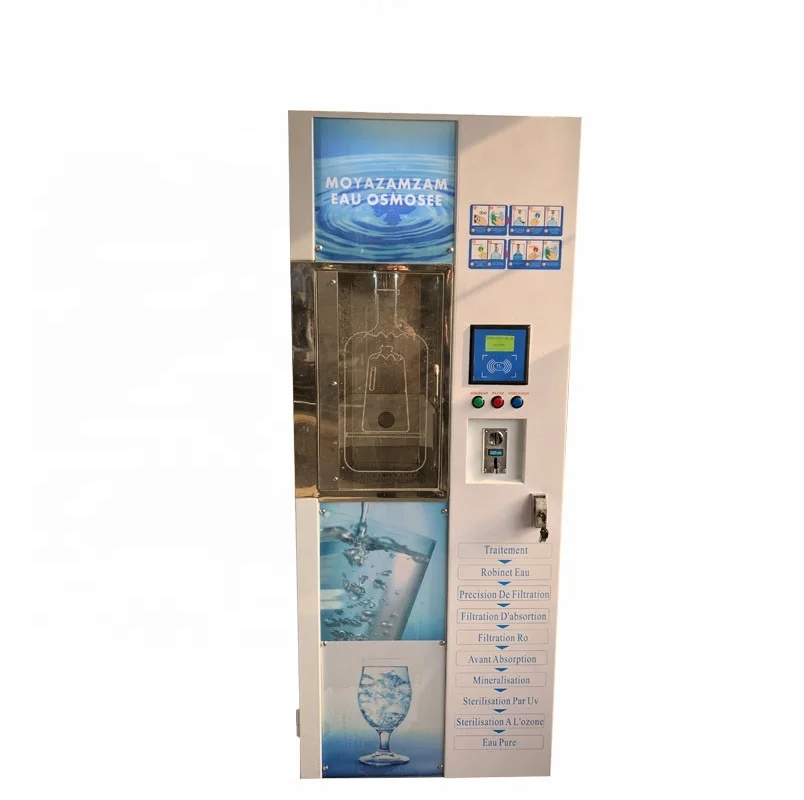 water dispenser with RO system Water Purification Selling Vending Machine