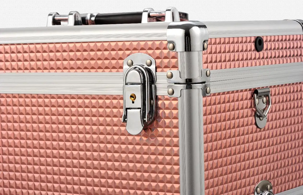 Multi-purpose Aluminum Vanity Case for Makeup with light