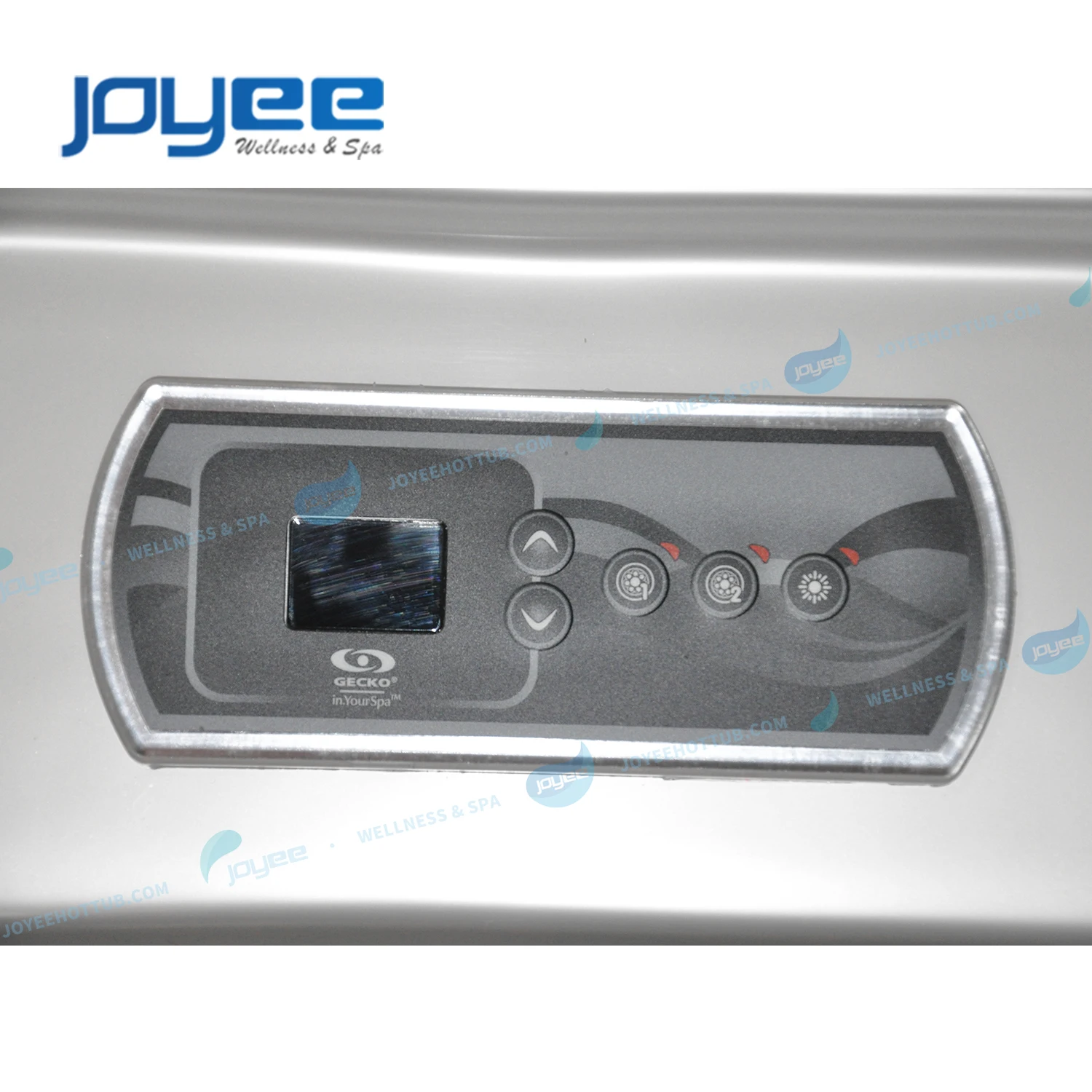 JOYEE Made in China 3 Persons Hot Tub Modern Lifestyle Outdoor Garden Whirlpool Tub Balboa Control System Water Massage SPA Tub