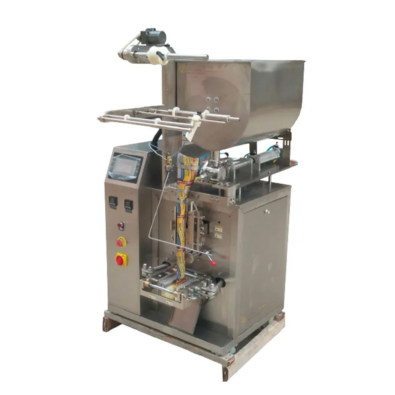 high quality cheap liquid cooking oil pouch packing machine ketchup sauce sachet small packaging machine