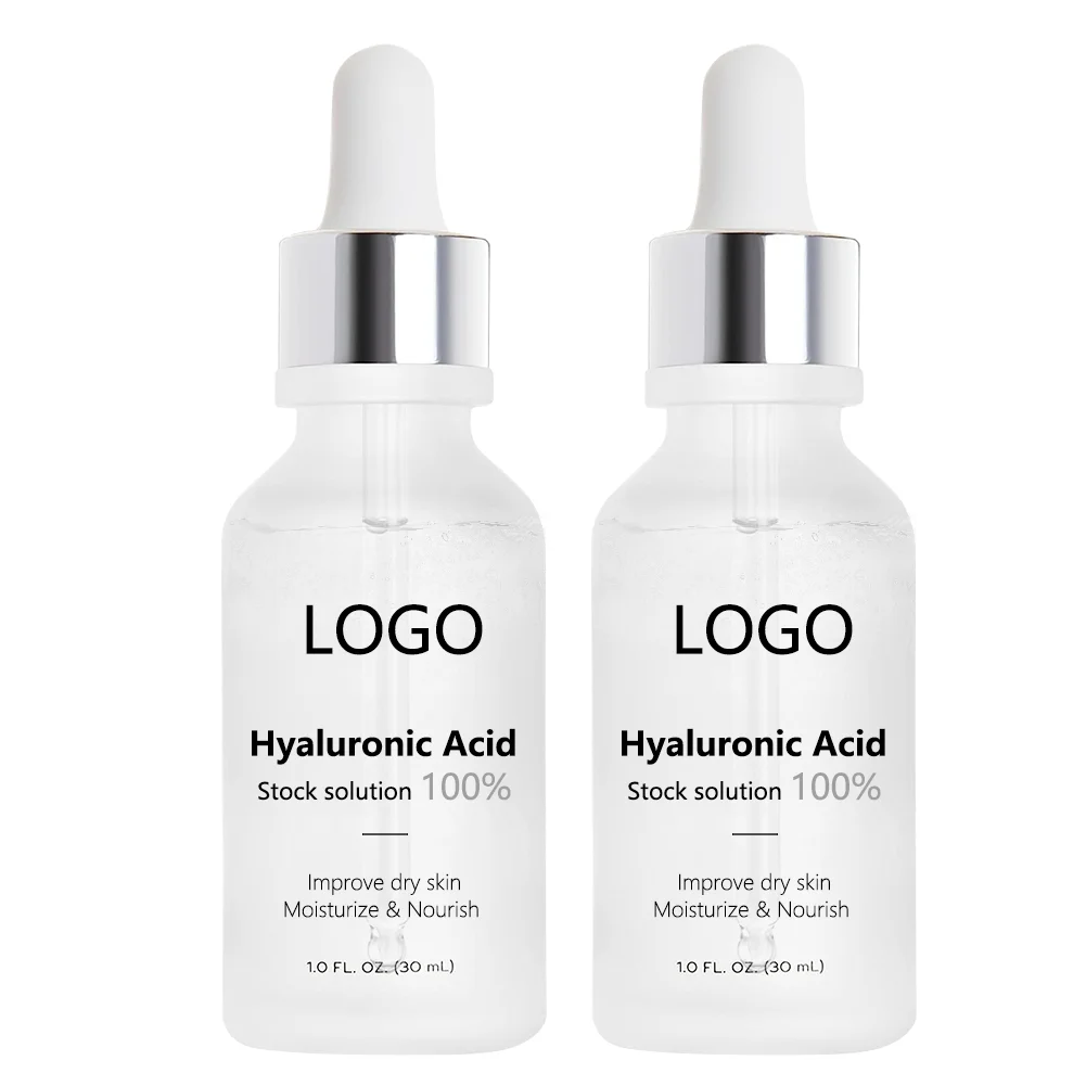 Factory Direct 30ml Hyaluronic Acid Facial Serum Deeply Moisturizes and Improves Skin Whitening 100% Pure Hyaluronic Acid