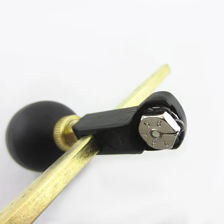 Long Service Life 6 Wheels Original Circle Round Glass Cutter Factory Direct Price Compasses Type Glass Circle Cutter