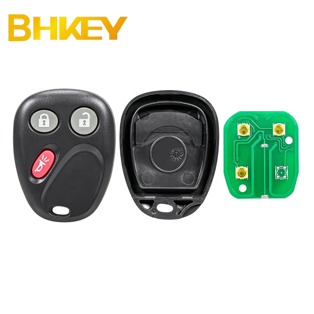 For  Chevrolet Cadillac GMC Hummer Pontiac Saturn 3 Buttons Remote Car Key Fob 315Mhz  LHJ011 MYT3X6898B