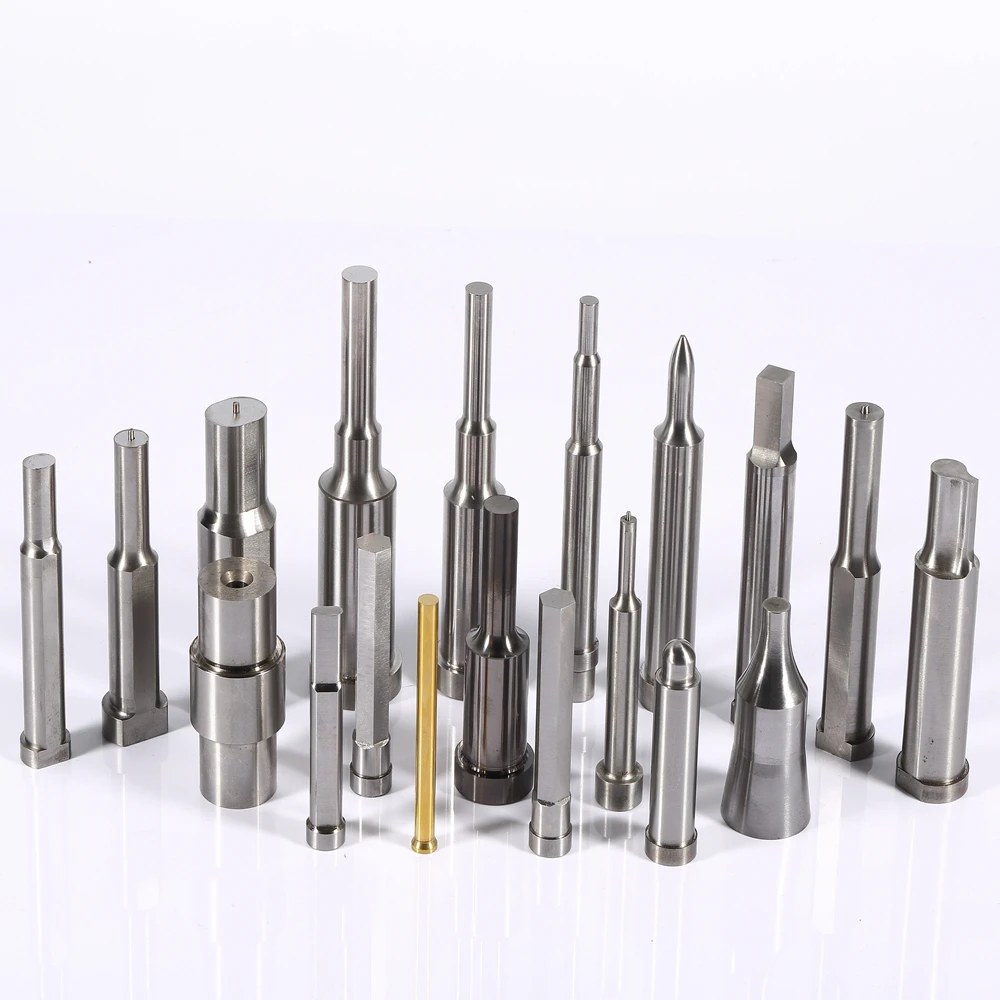 Factory Direct Sale Cnc Machine Metal Casting Machine Parts Din 9861 Hss Hws Piercing Punchespin