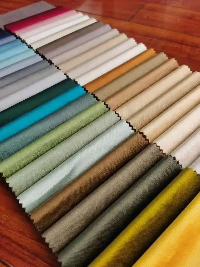 330-340gsm shining velvet for sofa