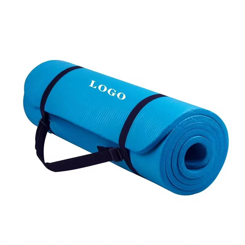 Yoga Mat NBR 10mm Thickened Non-slip Eco Friendly Mat De Yoga