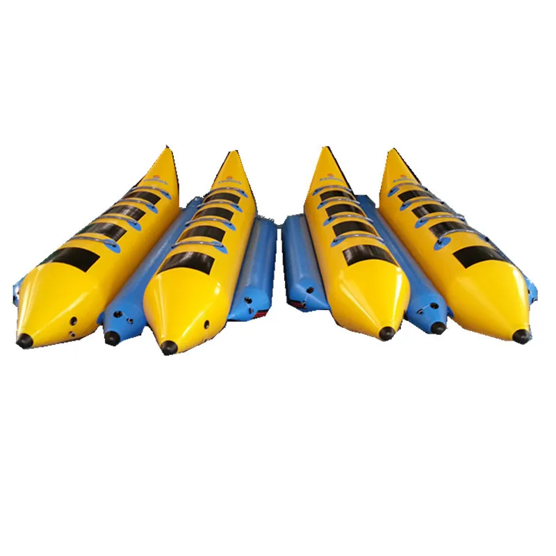 Inflatable water banana boat Marine Motorboat surfing facilities Large flying fish water banana boat water toys