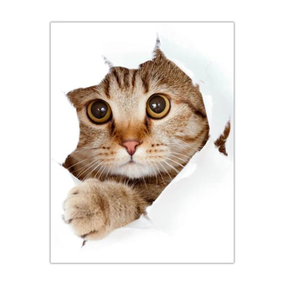 Cute cat diamond embroidery mosaic home decoration wholesale promotion