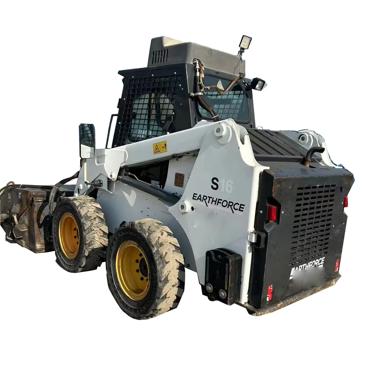 Используемый погрузчик Bobcat S16 для продажи высокопроизводительный 3-тонный компактный строительный инвентарь двигатель Kubota эффективный
