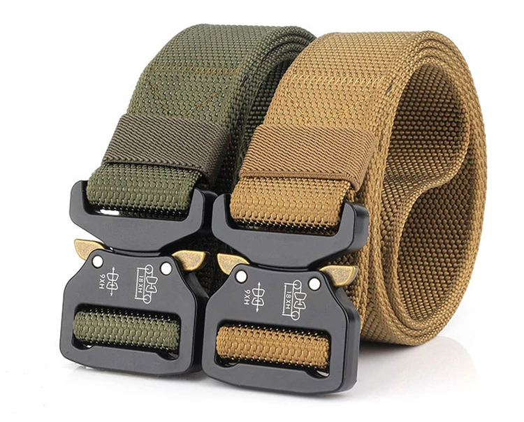 Riggers Belts for Men Nylon Web Work Tool Belt with Heavy Duty Quick Release Buckle Tactical Belt