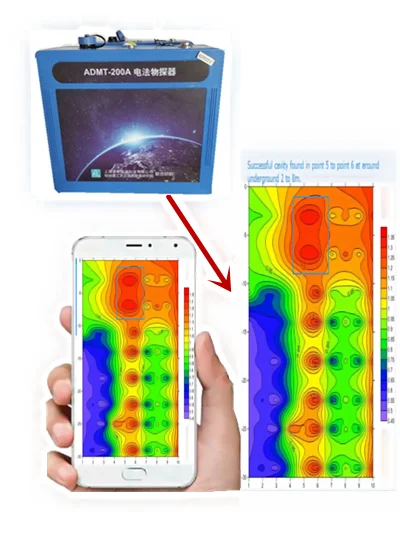 Cheap gold metal detector for underground gold mine prospecting