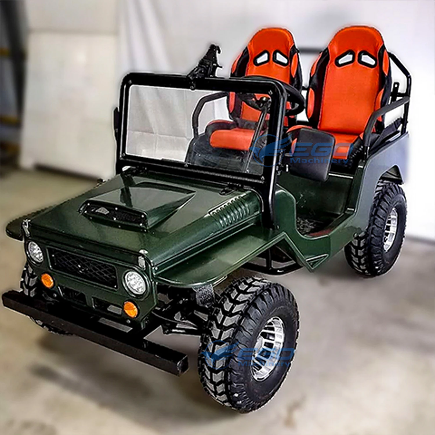 High Performance Adult Electric Mini ATVs 72v Gasoline Four-Wheel Off-Road Motorcycle for Farm Forest Pasture Use