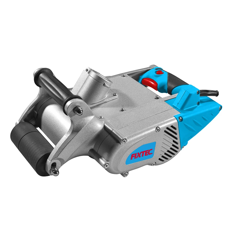 FIXTEC Industrial 1100W Stone Brick Concrete Wall Chasing Cutting Grooving Machine Concrete Wall Chaser for Sale
