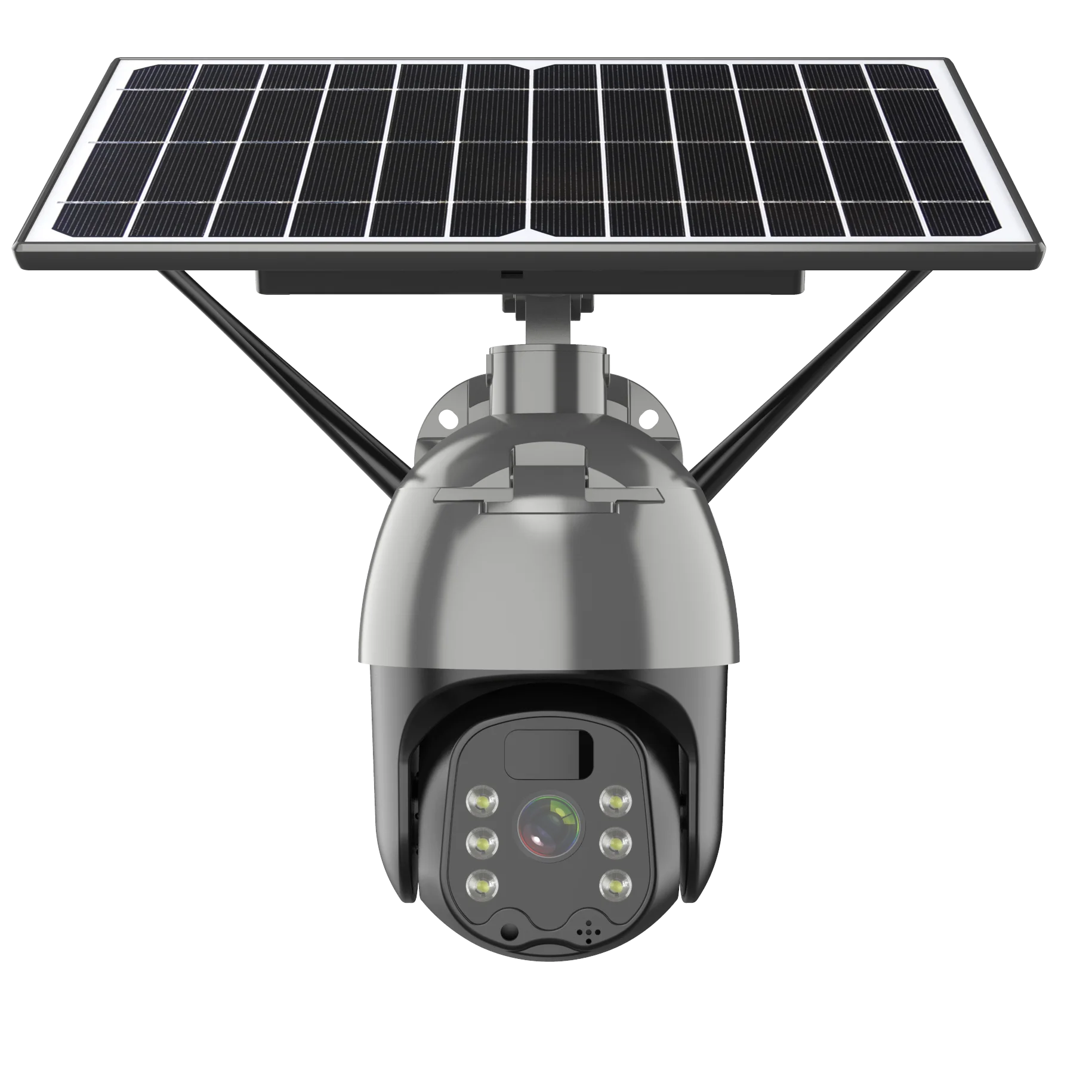 4G SIM  WIFI Solar Battery PTZ Camera  1080P Outdoor Waterproof Camera With PIR Alarm Motion Detection