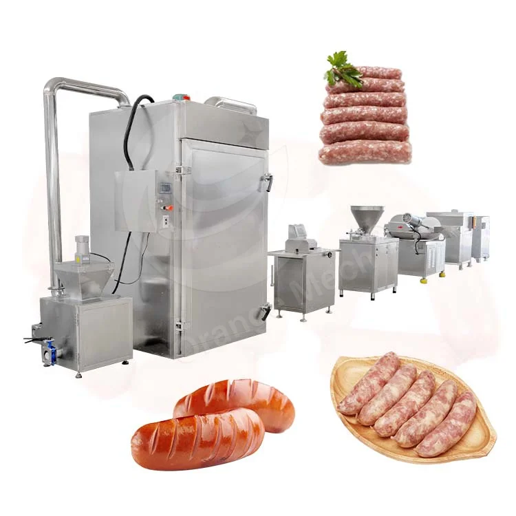 ORME Hot Dog Sausage Make Machine Beef Sausage Production Line Volume Dispenser Hydraulic Sausage Filler