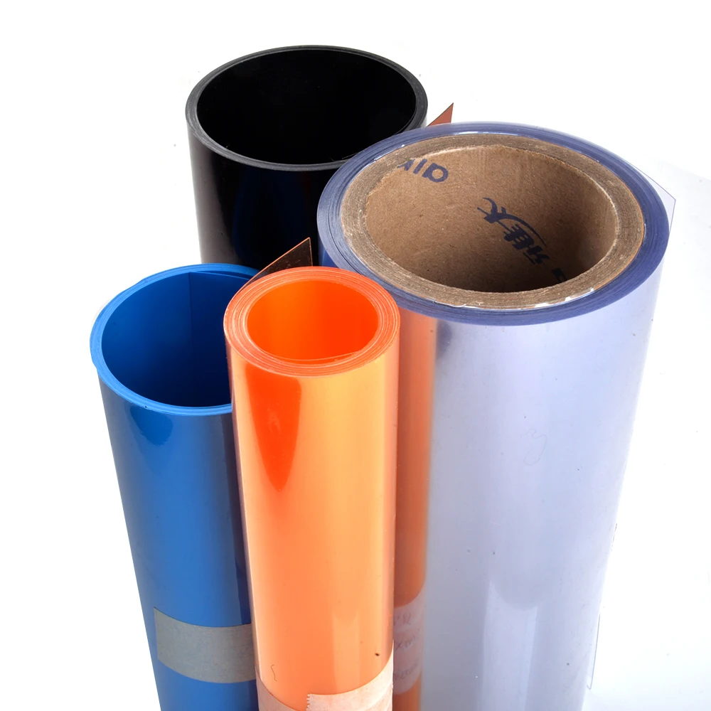 High Quality Transparent Medical Pvc Sheet Roll Film For Pharmaceutical Blister Packaging