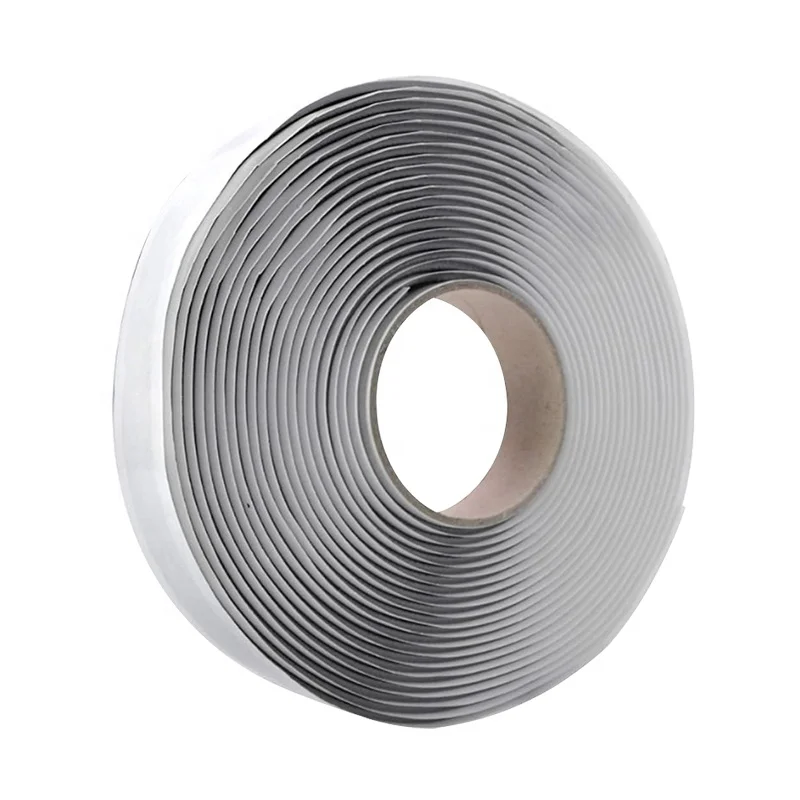 High quality good price butyl tape manufacture waterproofing black butyl sealing tape for roofing and rv