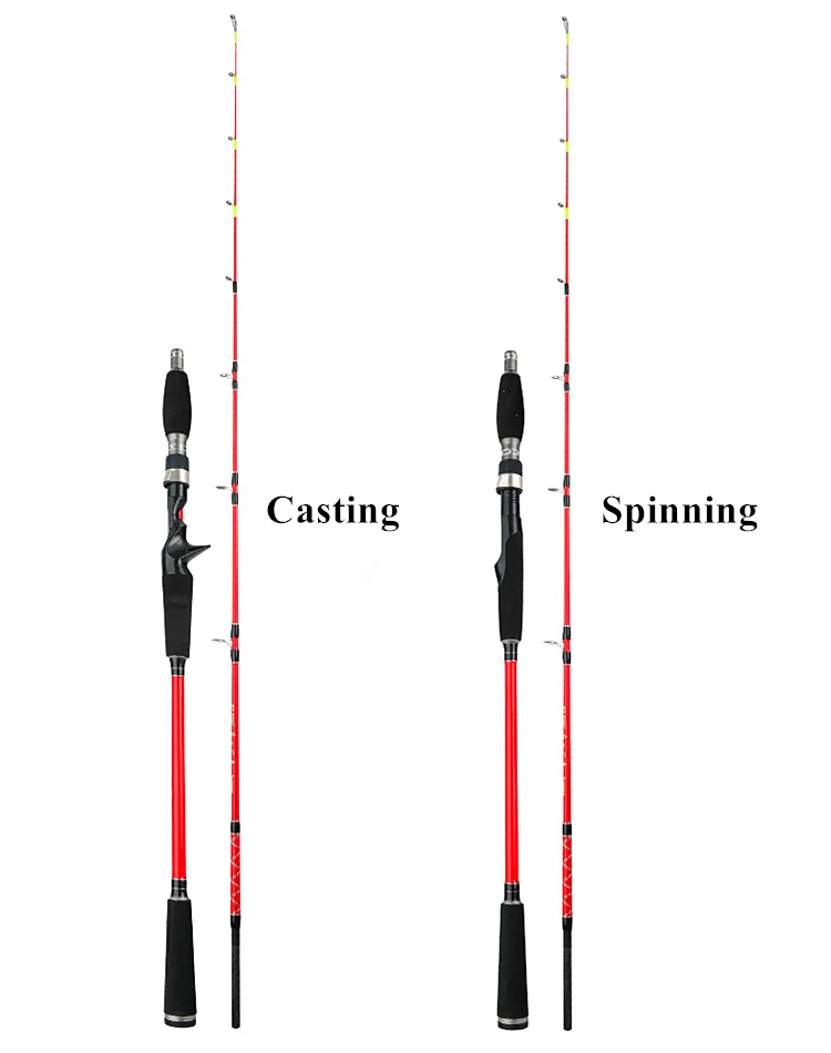 2 Sections Slow Jigging Fishing Rods 1.5M 1.68M 1.8M Carbon Fiber Sea Bass Fishing Rod