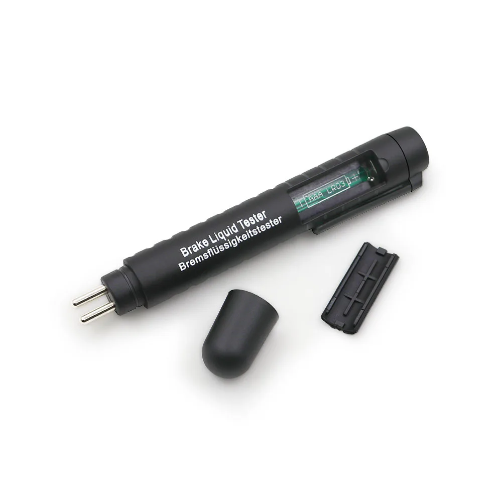 Auto Liquid testing Brake Fluid Tester pen 5 LED indicator display for electronic detection pen brake fluid oil tester