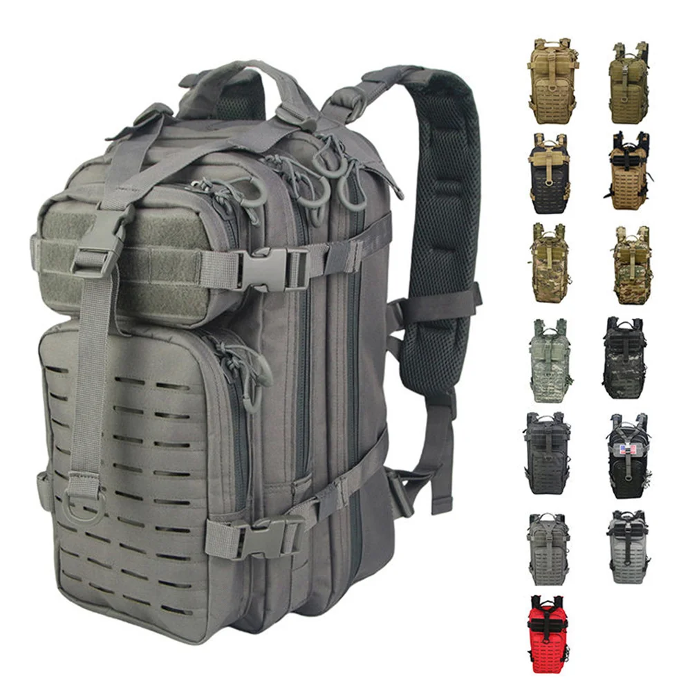 Durable and Versatile Outdoor Backpack for Tactical and Travel Purposes
