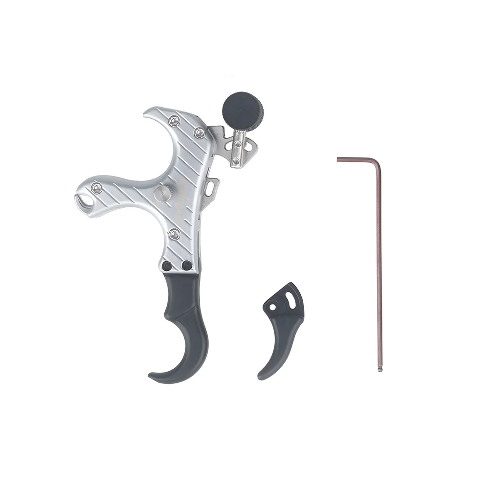 Professional Manufacturer Brass Arrow Release Aid 3 or 4 Finger Release  Archery  Thumb Trigger Release For Compound Bow