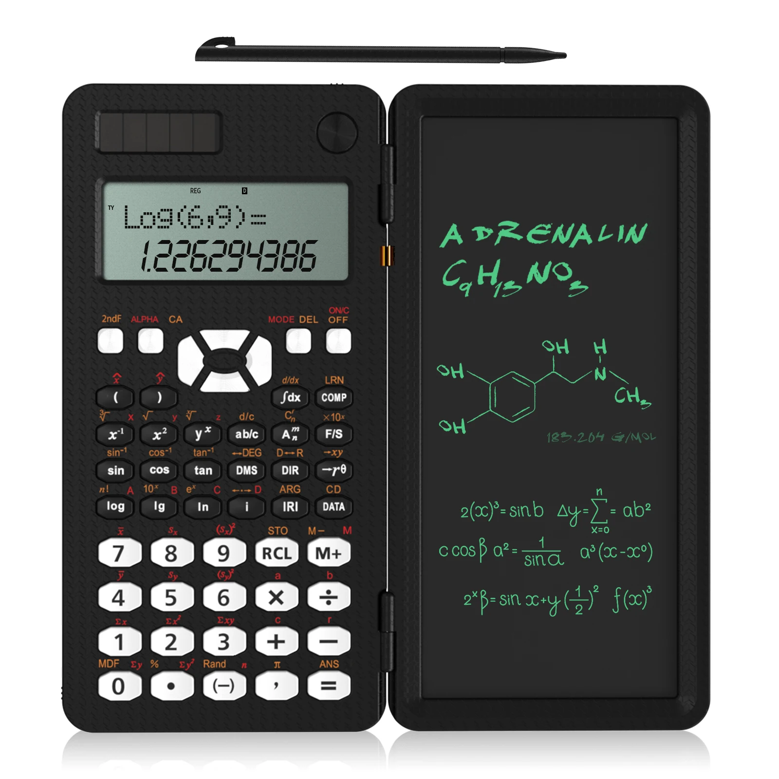 NEWYES Folding Magic Handwriting Graffiti Pad Digits Lcd Writing Board Office Scientific Calculator (1600489149434)