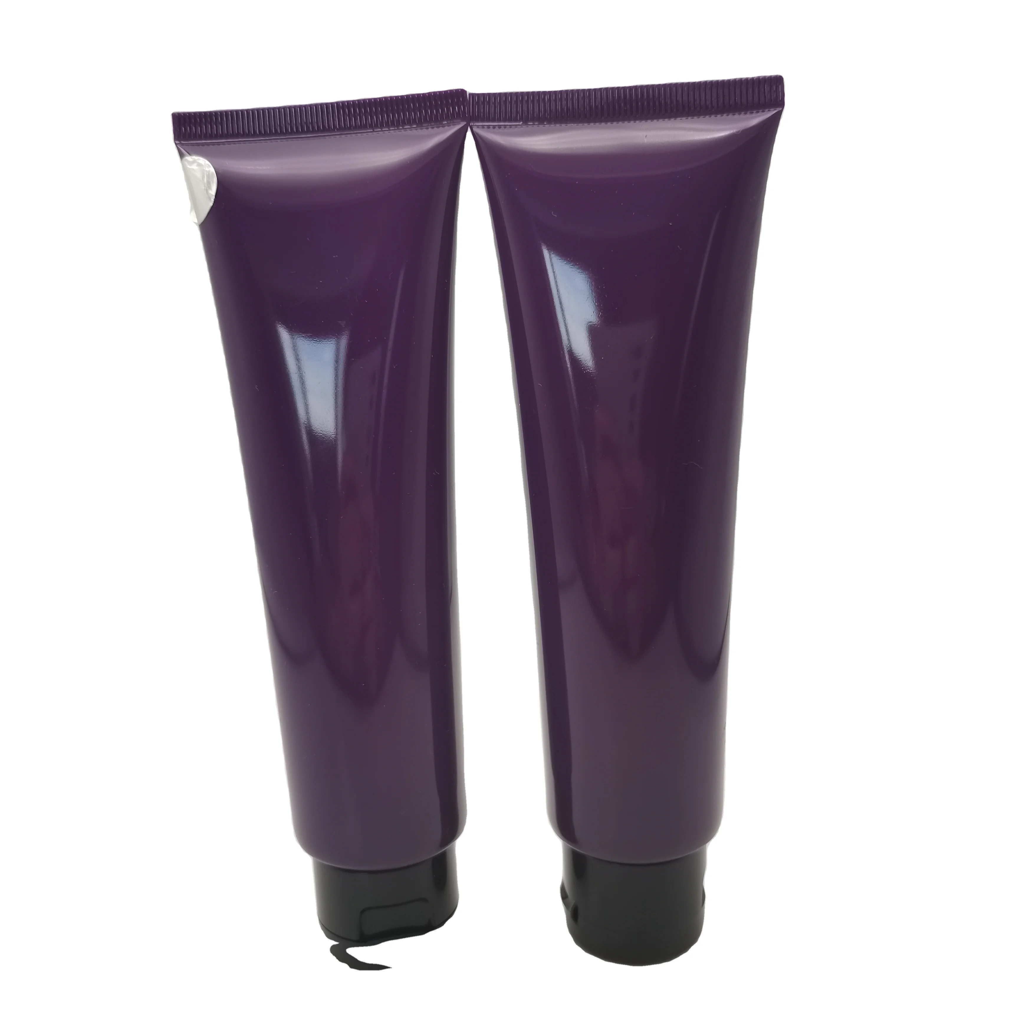 Multi-specification brown purple bright face cosmetic packaging is divided into empty bottles PE material