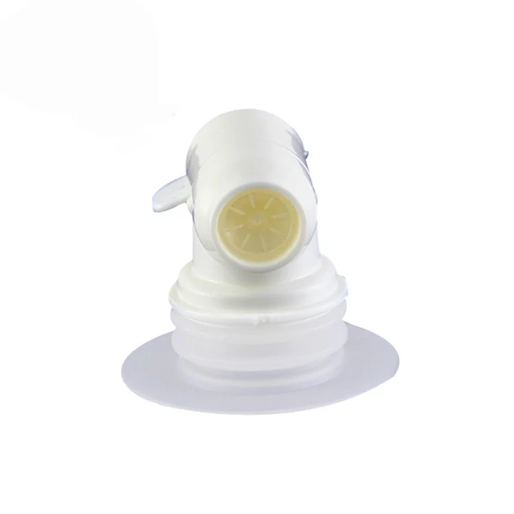 Hot Sales White Jam Plastic Dispenses Mall Jam Valve To Plastic Bag