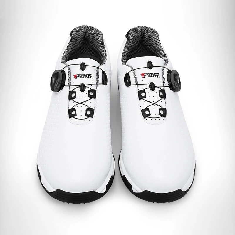 GATE New Arrival Wholesales Microfiber Leather Non-slip Rotation Shoelace Professional Golf Shoes For Men