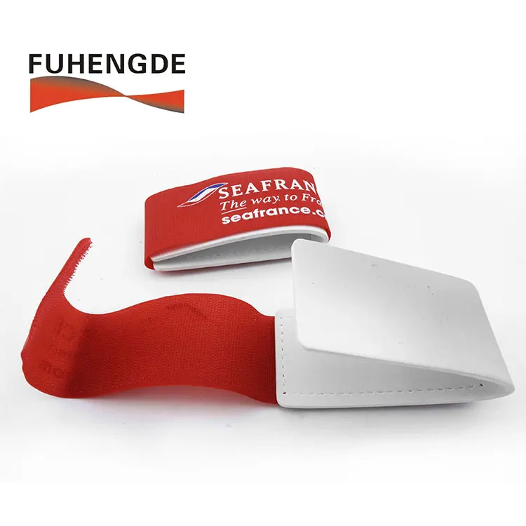 Wholesale 55*480mm Ski Straps Popular Printed Logo Alpine Ski Carrier With Hook And Loop For Snowboard Binding