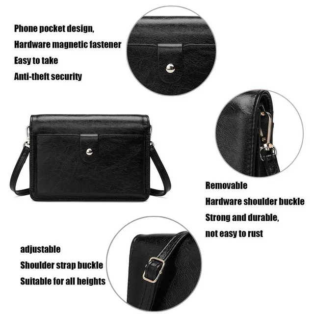 ISO manufacturer classic ladies sling bag women cross body messenger bag