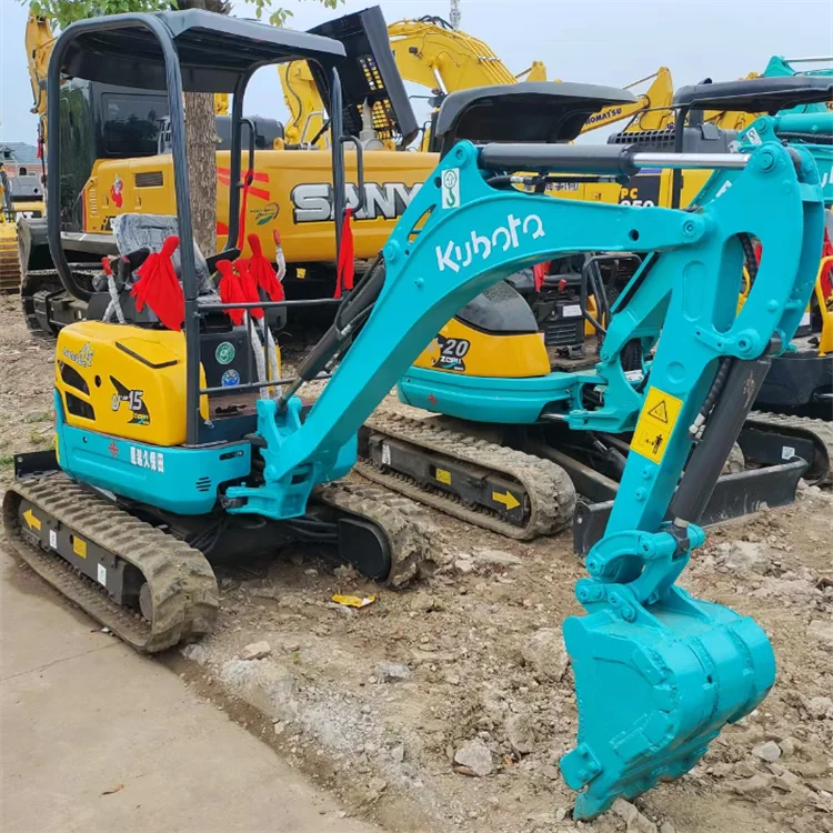 Hot Sale Wonderful Quality 5ton Used Mini Excavator Kubota Kx165 in Good Condition U20s U20 Kx155/u17/u10/u15