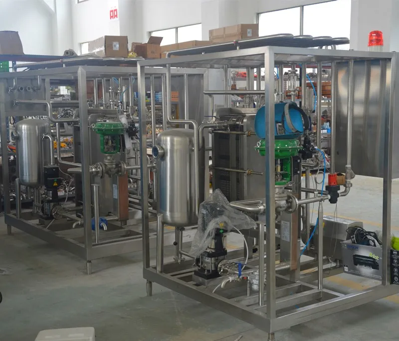 1000L plate-type UHT food sterilizer for tomato paste