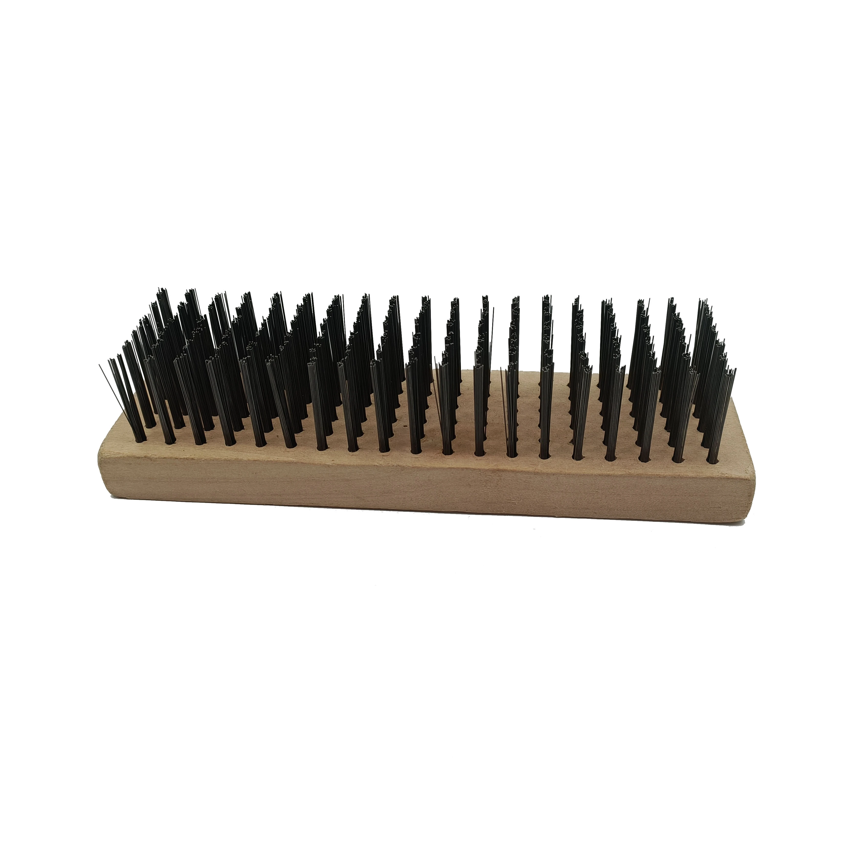 High Quality Handheld Wooden Handle Wire Scraper Brush