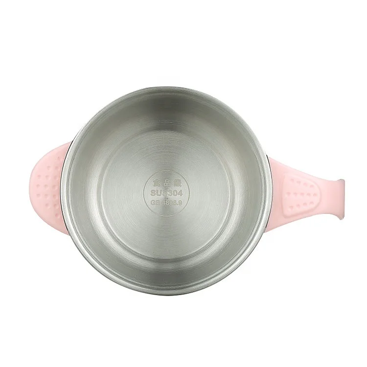 
Smart Baby Children Thermal Bowl Insulation Bowl with PI Heat Film Music Play Heat-sensing Spoon Eco-friendly 