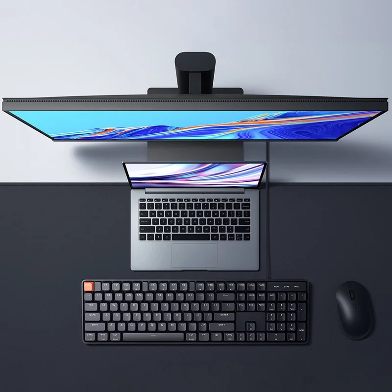 Xiaomi Mi Mechanical Keyboard Cherry Red/Green Axis 104 Keys PBT Keycaps Wired Home Office Gaming Keyboard for Win10&macOS