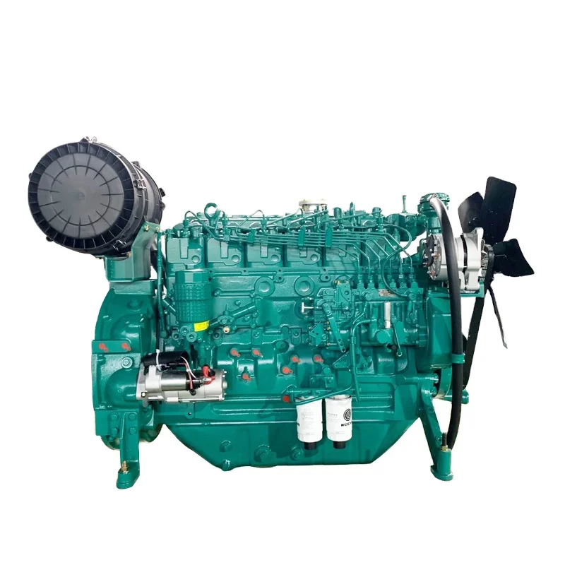 Распродажа! Промышленный мощный Дизельный Двигатель Weichai Deutz с водяным охлаждением в 6 цилиндрах WP6D132E200 по хорошей