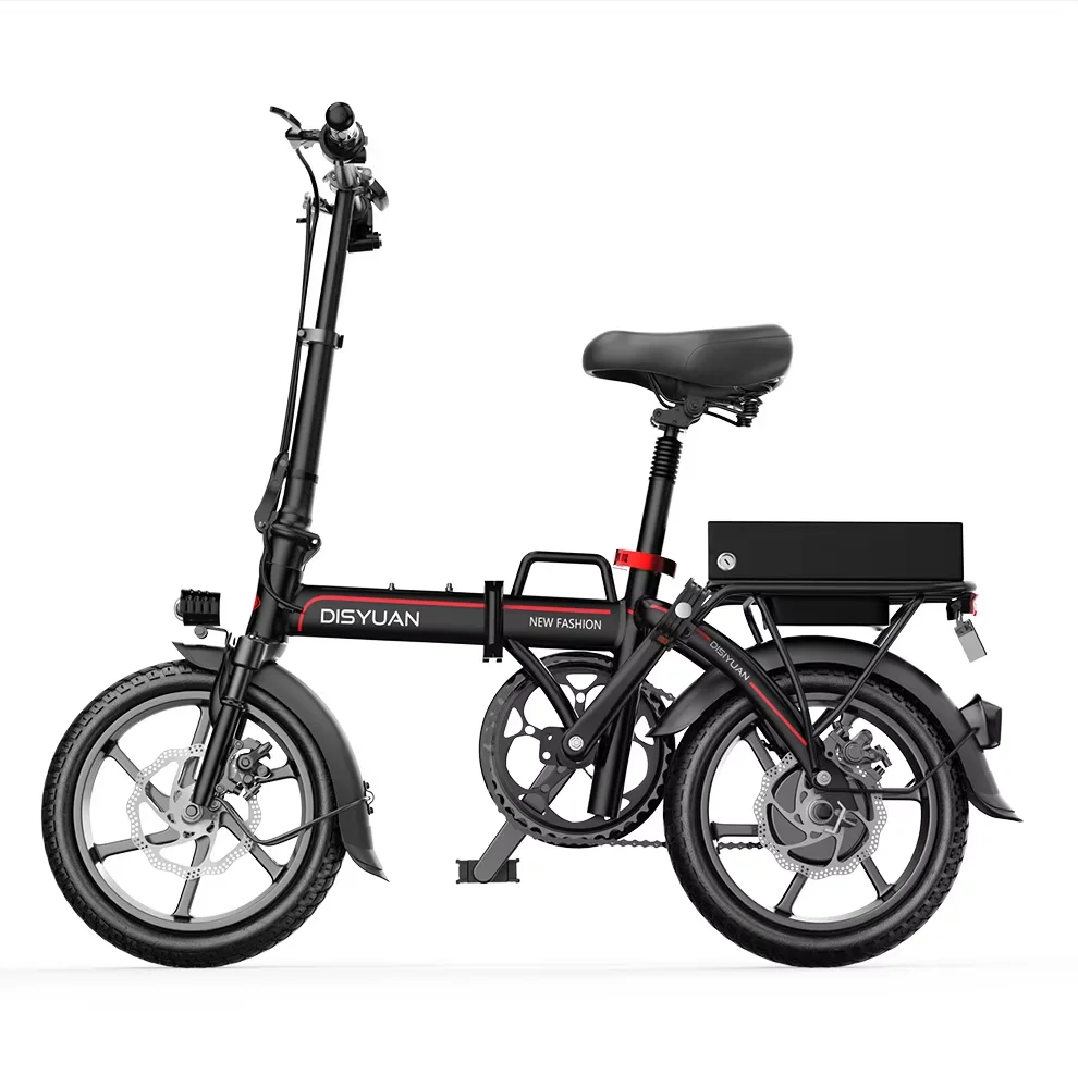 Disiyuan Affordable Lightweight 48V 350W Long Range Campus Cycling Electric Bike Energy-saving Grocery Shopping Electric Bicycle