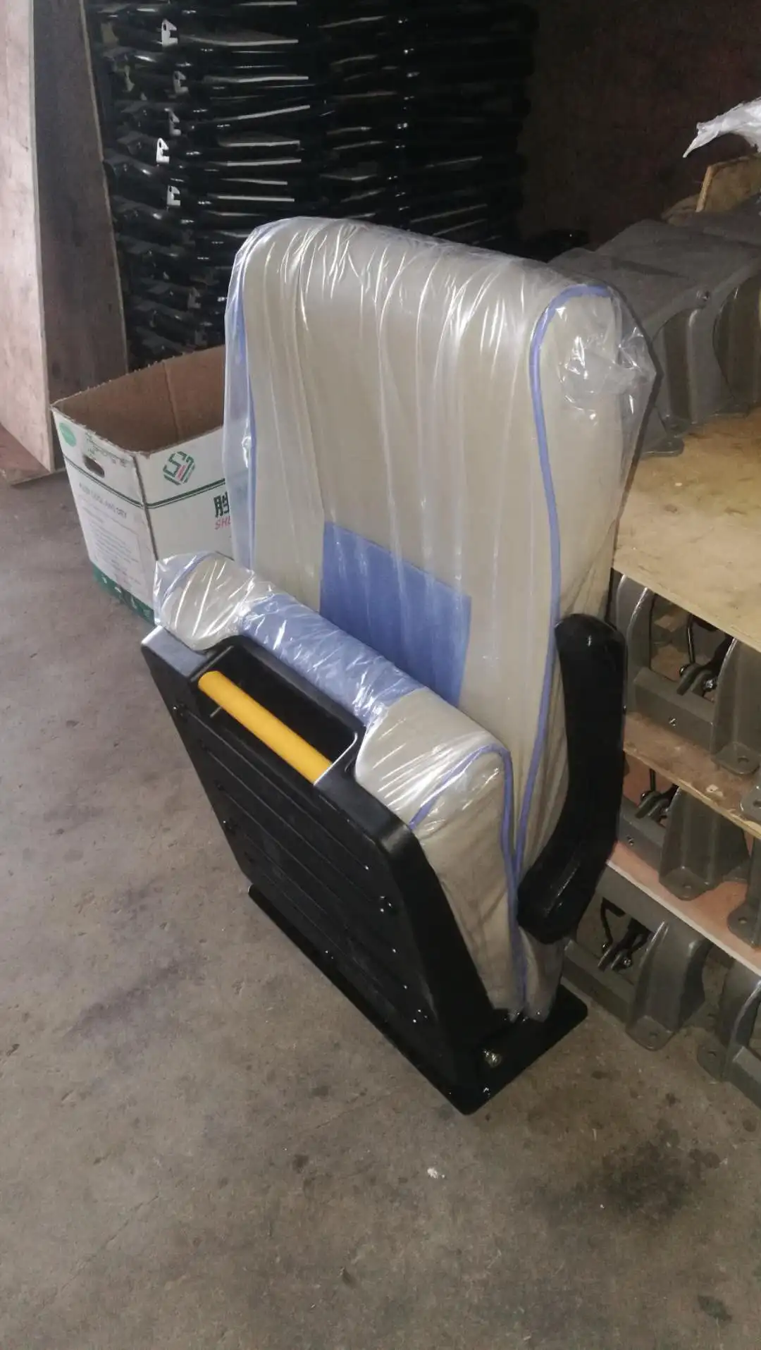 Multifunction Folding Rotating Ambulance Seat With Vertical And Horizontal Adjustment