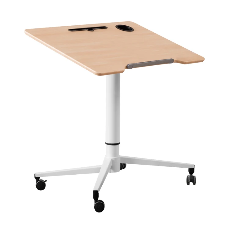 Height Adjustment Laptop Workstation Mobile Sitting Standing Writing Painting Desk Computer Table for Home Office
