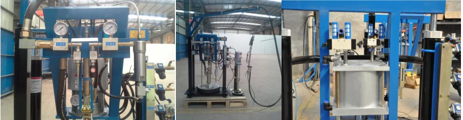 High Quality Semi-Auto Double Glass Unit Two-Component Sealant Extruder Machine for Silicone