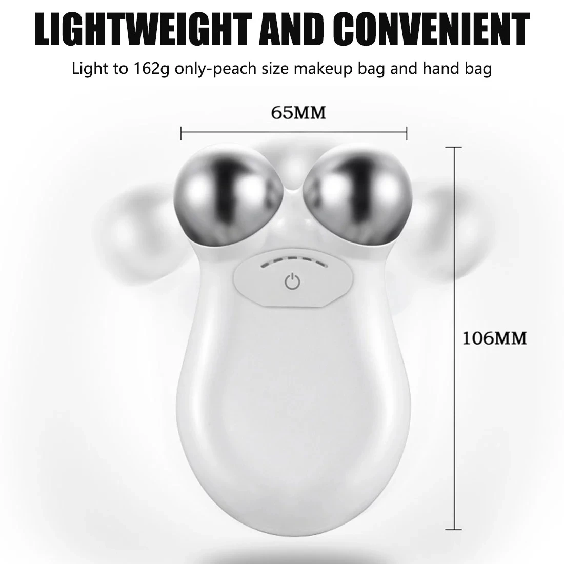 
Y Shape Facial Lifting Roller Beauty Massager USB Charging Face Wrinkle Remover Device Mini Microcurrent Face Lift Machine 