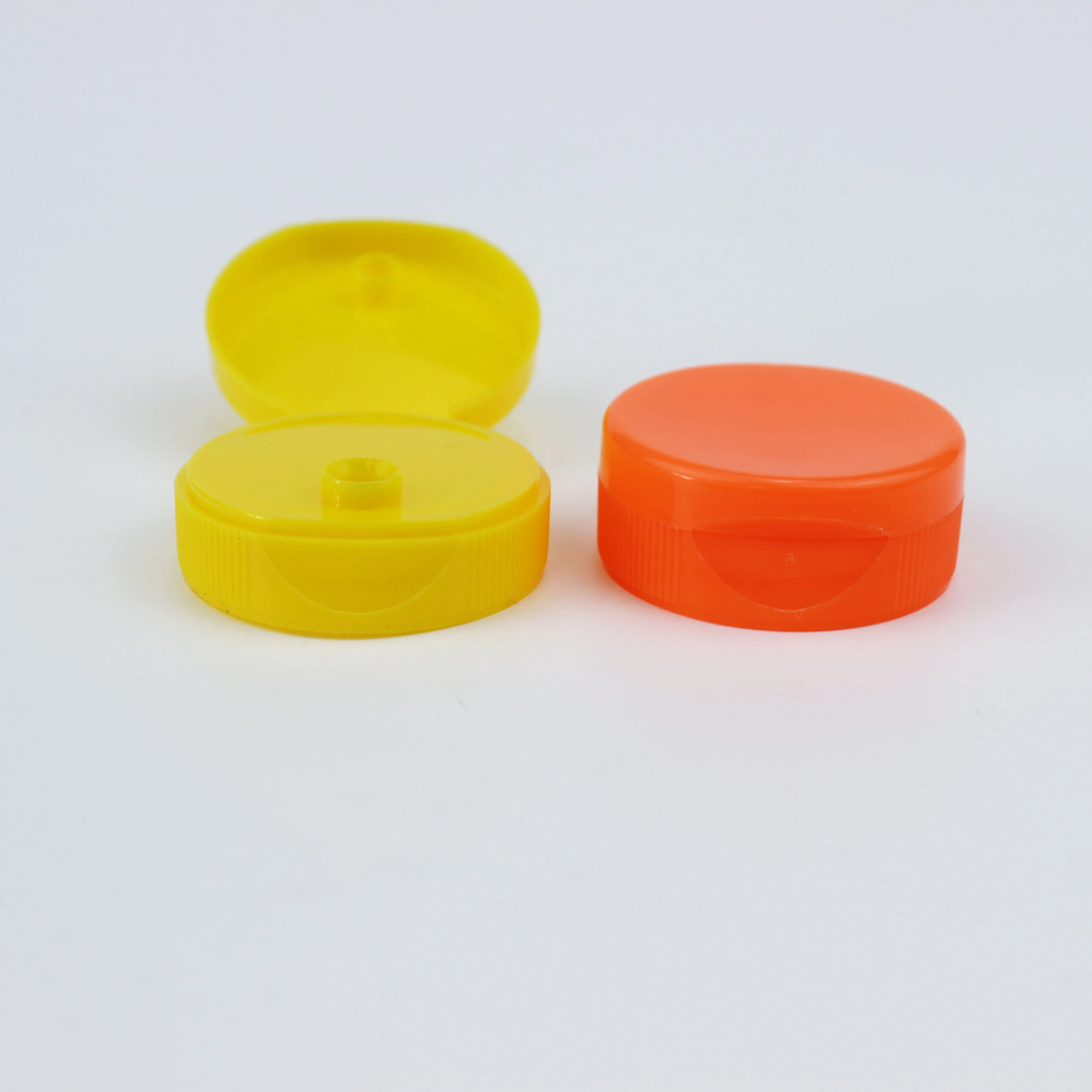 High Quality Green Red Yellow pp ribbed skirt white 38/400 flip top cap 38 400 Flip-Top 38 mm Screw Caps