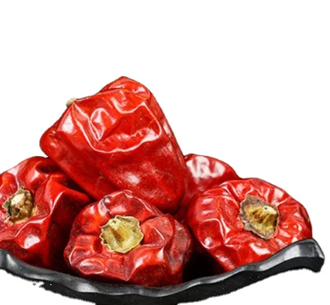 Bulk wholesale price Little hot red color dried whole bell pepper for spice