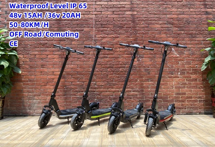 hot selling 10 inch electric scooter 48v 500w three moped 2 wheel scooter electric scooter for adult